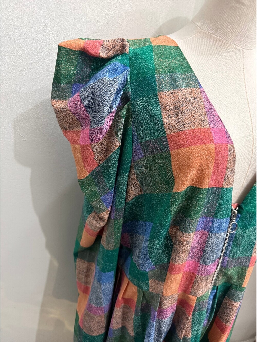 ASOS Multicolor Geometric Pattern Dress - Picture 3 of 5